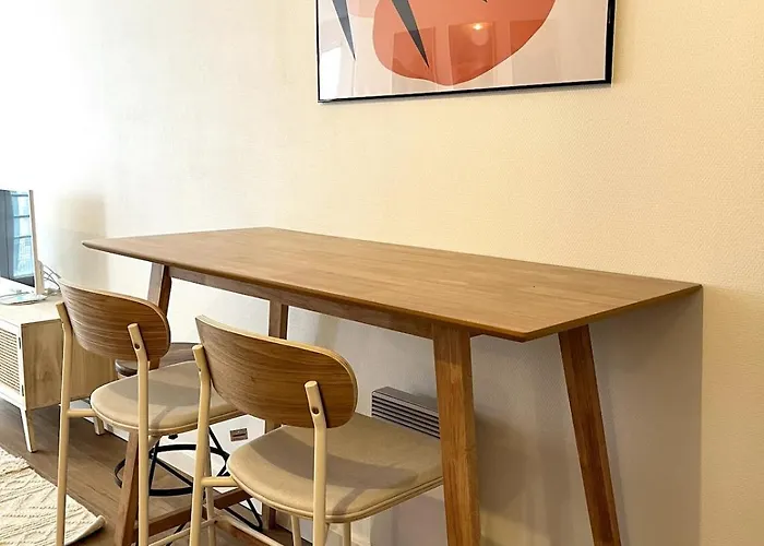 Apartment T2 Au Calme Proche Mellinet Avec Parking Et Balcon